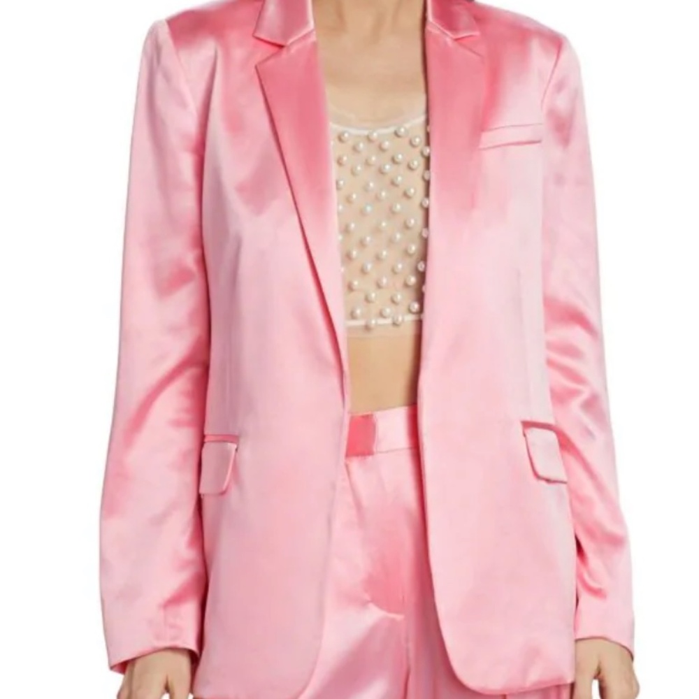 Loveshackfancy Astara Blazer Sweet Pink
